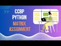 MATRIX ASSIGNMENT NXTWAVE CCBP 4 0 INTENSIVE CODING PRACTICE MATRIX ASSIGNMENT