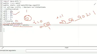 117 Array declaration instantiation initialization array length attribute Array traversal