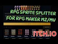 RPG Sprite Splitter for RPG Maker Automatic Character Extractor