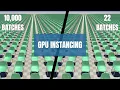 How to Use GPU Instancing in Unity Tutorial - Optimize Rendering Reduce Draw Calls