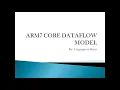 ARM7 core dataflow model
