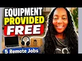5 Remote Work From Home Jobs Hiring Now Equipment Provided Paid Training Day 1 Benefits