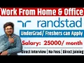 Latest Work From Home Jobs at Randstad Randstad Work From Home Jobs Work From Home Jobs 2021