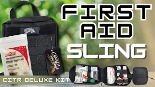 First Aid: Properly Applying a Sling | Canada in the Rough First Aid Kit