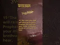 Deuteronomy 18 1-22 NKJV