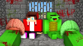 Download Who STOLE THE BRAINS JJ and Mikey in Minecraft - Maizen MP3