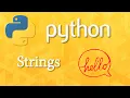 Strings in Python Tamil Community