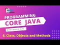 Core Java Programming Session 6 Classes Objects and Methods