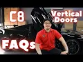 C8 Corvette Vertical Doors FAQs
