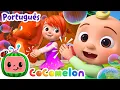 Download Lagu Se Você Está Feliz, Bata Palmas! | CoComelon Animais | Músicas Infantis em Português