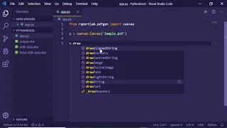 Create PDF with Python ReportLab