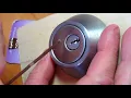 Picked Open Using Bobby Pins Hair Clips MOUNTAIN Security 5Pin Deadbolt Lock