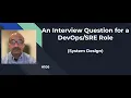 DevOps SRE Interview Question 106 System Design of a High Volume Static Website