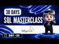 30-DAYS MySQL MASTER CLASS DAY - 23 Metadapt Learning English CORRELATED SUB QUERIES