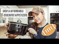 SUPER BOWL 2020 EASY AFFORDABLE CROCKPOT APPETIZERS 5 INGRDIENTS OR LESS