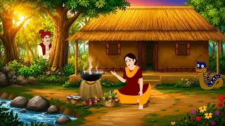 बिन माँ की दुखी बेटी | दिल छू लेने वाली कहानी | Hindi Kahani | Moral Story | Cartoon Animation