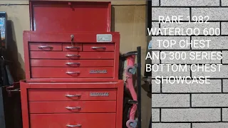 Rare 1982 waterloo show case