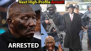 breaking bheki cele arrested top leaders involved