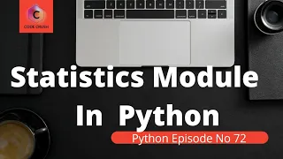 Statistics Module Python Modules Mean Median Mode