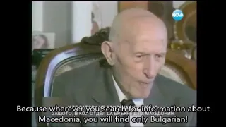 Interview With VMRO Leader Ivan Mihaylov Months Before His Death In 1990 