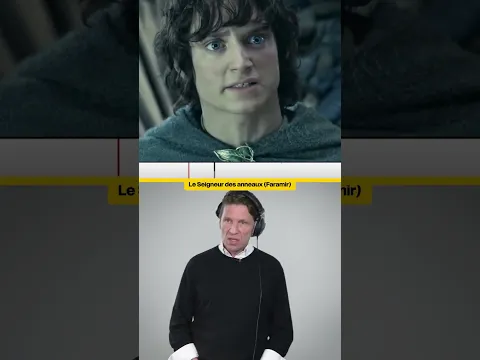 "C'était mon frère" Jérôme Pauwels rejoue la voix française de Faramir dans cette scène emblématique