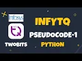 1 InfyTQ Practice Question-1 Python InfyTQ Preparation Easy Explanation Previous year