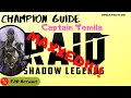 F2P Captain Temila Raid Shadow Legends Champion Guide Best Underrated Epic Champion