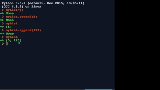 Python 18 - Lists append and extend