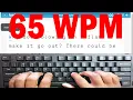65 WPM Typing Speed With 100 Accuracy English Typing Speed Test In Computer