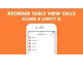 How To Table View Cells In Xcode 8 Swift 3