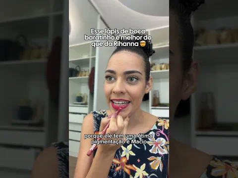 Resenha: lápis de boca baratinho da ruby kisses
