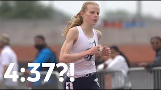 Sophomore Elizabeth Leachman Clocks Second-Fastest 1 600m EVER In Texas High School History