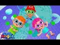 Download Lagu Splash Pad Fun with Baby John and Friends! | Little Angel Kids Songs \u0026 Nursery Rhymes