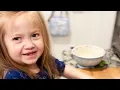 Cooking pasta with Hannah Mom