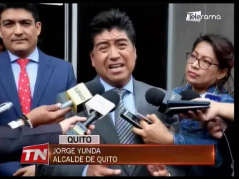 Alcalde Yunda interpuso una denuncia por actos vandálicos contra Quito