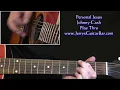 Download Lagu Johnny Cash Personal Jesus Guitar Play Thru
