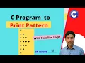 C Program to Print Star Pattern - 6 Logic Program C Programming Dilip Kumar Gangwar