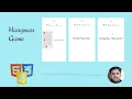 Build a hangman game using JS Web Development 14