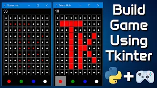 Python Tkinter Game Tutorial Part 1 Setup Start Coding the Grid