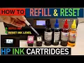 HP 63 Ink Cartridge Refill Reset the ink Level