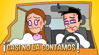 ¡Mi PEOR ACCIDENTE de AUTO! 🤕 - Batakomics