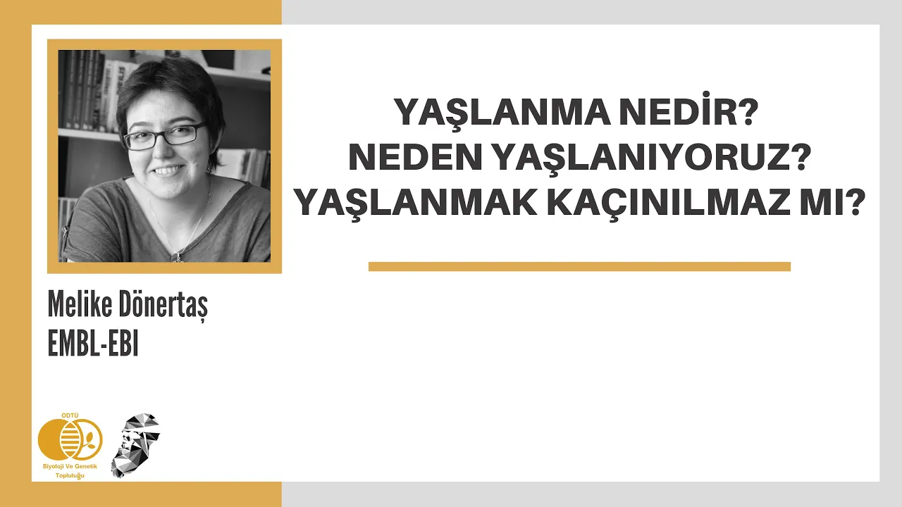 H. Melike Dönertaş - Yaşlanma Nedir? Neden Yaşlanıyoruz? Yaşlanmak Kaçınılmaz Mı?
