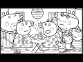 Crying Baby Alexander Peppa Pig How to Color Coloring Book with Colored Markers