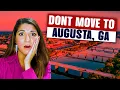 Top 5 reasons NOT to move to Augusta Ga