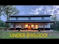 TOUR OF MY NEWLY BUILT SLAB HOUSE ON ACREAGE FOR UNDER 90 000