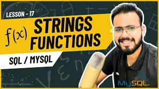 String Functions in Sql Mysql Concat Replace SubString Trim Lower Upper in Mysql Sql