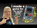 How to code SNAKE on the worlds smallest Game Boy Micro Python Programming Tutorial