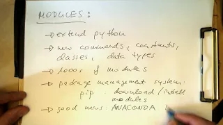 Python Modules part 1