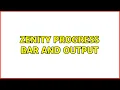 Ubuntu Zenity progress bar and output 2 Solutions