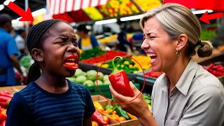 A Racist Salesperson Forced a Black Girl to Eat Hot Peppers, but What Happened Next Shocked Everyone